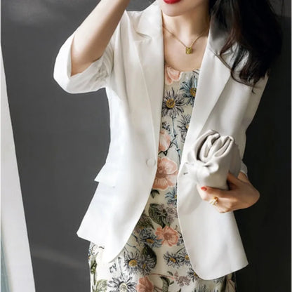 Women Blazer office lady outwear western suit jacket Top 18MM 100% natural mulberry silk 3 solid colors, S-538