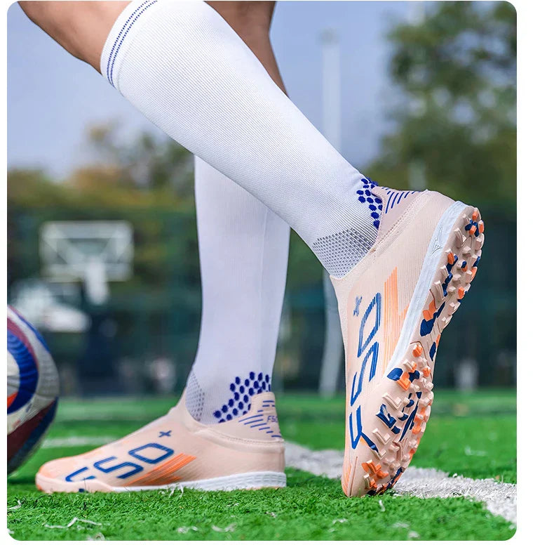 New Men's Soccer Shoes Grass Cleats Futsal Non Slip Indoor Ultralight Fg Turf Football Boots Sport Comfortable Adult Non-Slip