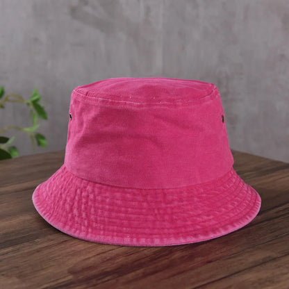 Wholesale New Bob Summer Bucket Hats Reversible Men Ladies Cotton Outdoor Sports Pull Up Fashion Panama Sun Hat Gift Wine Party