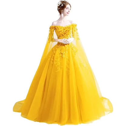 Customized New Ball Gown Quinceanera Dresses Tulle Appliques Prom Birthday Party Gowns Formal Occasion Vestido De Noche