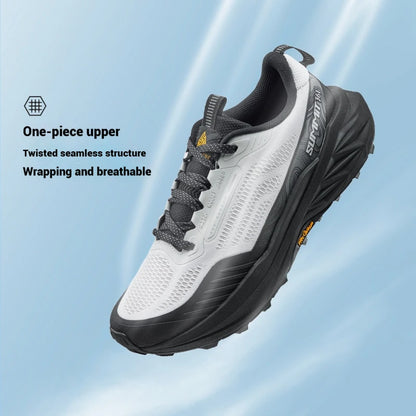 Yushan 3.0 Men Running Shoes Hiking Cushioning Outdoor Breathable Non-slip Outdoor Jogging Male Sneaker 672532214