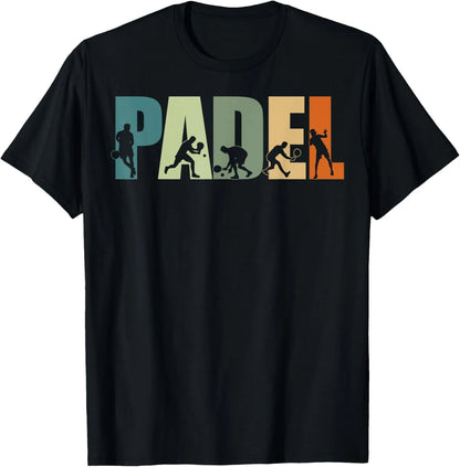 Badge of Sport Tennis Padel Logo Graphic T-Shirt Unisex Summer Streetwear Tops Customizable Couple Camiseta Hombre