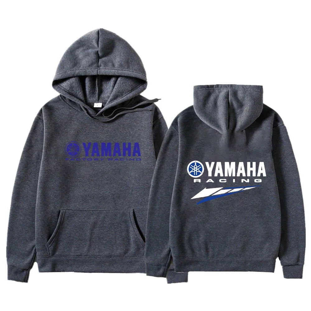 The new 2026 Yamaha autumn and winter hooded sweater, available in both men's and women's sizes, including extra large, is comfo
