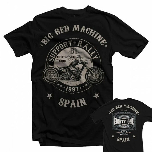 Hell's Angel Men's High Luxury Brand Motorcycle Short Sleeve T-Shirt Men's Street Fashion Trend Pure Cotton High Quality Top