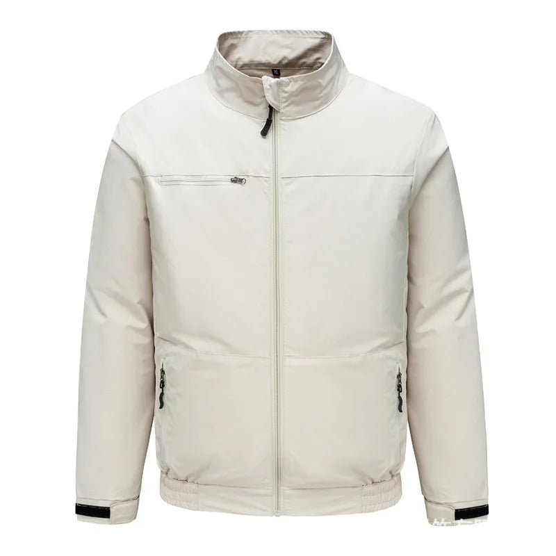 Summer Cooling Jacket Four Hole Fan Clothing Men USB Refrigeration Air Conditioning Clothes Outdoor Labor Protection Workwear