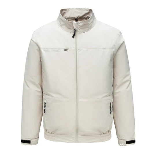 Summer Cooling Jacket Four Hole Fan Clothing Men USB Refrigeration Air Conditioning Clothes Outdoor Labor Protection Workwear