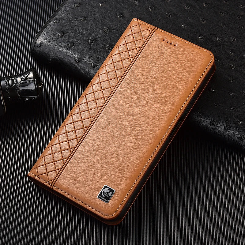 Napa Genuine Leather Case For Apple iPhone 7 8 X XS XR 11 12 13 14 15 16 17 Pro max Plus Phone wallet Flip Cover Cases