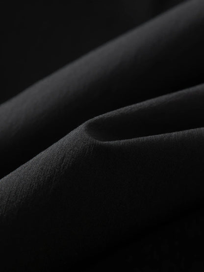 Women's Minimalist Commute Sleeveless Crew Neck Slim Fit Tank Dress 2026 Summer New Arrival Elegant Black Long Daily Dress