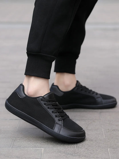Wide Toe Casual Shoes for Men and Women Barefoot Soft Sole Flats Non Slip Walking Footwear Plus Size Comfortable