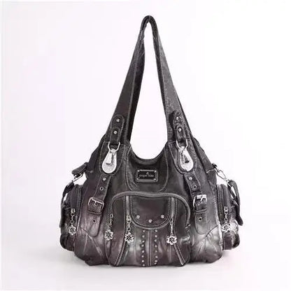 Women Handbags Women Shoulder Bags Fashion PU Leather Handbag Female Satchel Big-capacity Shoulder Purse Bag bolsa feminina