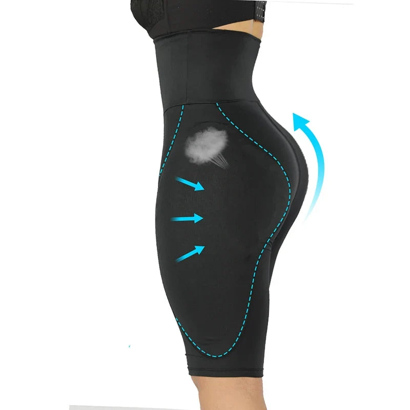 Butt Lifter Shapewear Women  Waist Tummy Control Body Shaper Underwear Pad Panties Fake Buttocks Lingerie Thigh Slimmer