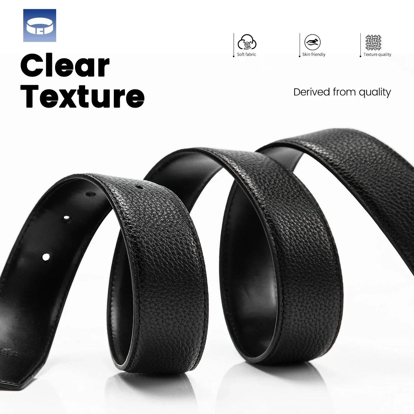 Men's Leather Belts Brand Cowskin Belt Top Quality Men Belt Luxury Designer Leather Belts Metal Buckle Male belts 3.8CM