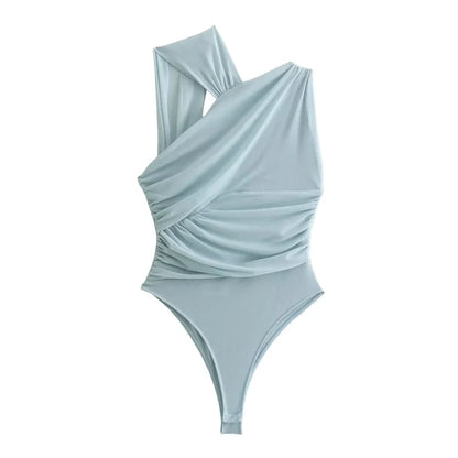 2025 Woman Body Leopard Print Mesh Sleeveless Bodysuit Women Summer Tulle Off Shoulder Tight Bodysuit Lingerie Sexy Body