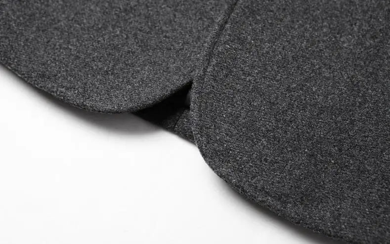 Male Slim Fit Blazers Jackets Blazers Coats Men Cashmere Blazers Suits Jackets Stand-up Collar Business Casual Suits Coats