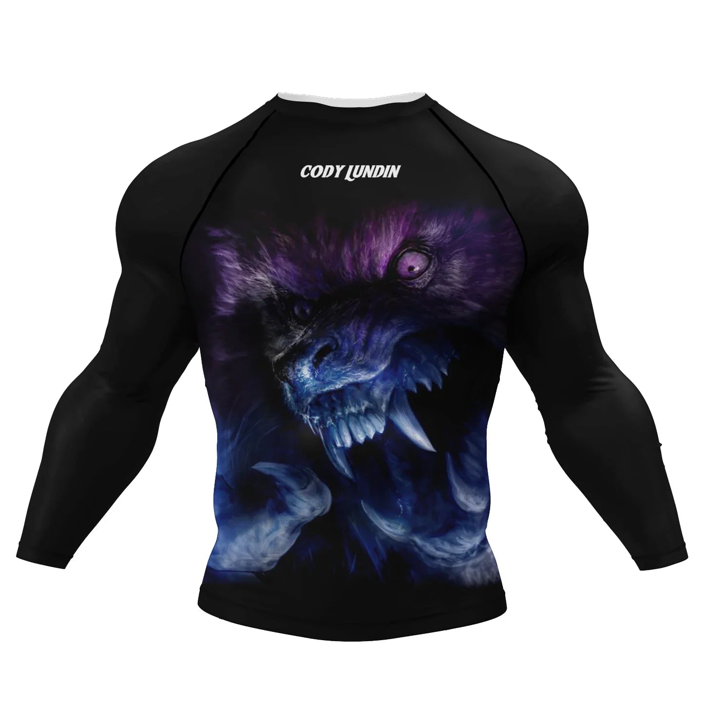 Cody Lundin Swimming Surfing T-shirt Tight Long Sleeve Compression Training Grappling Sportwear MMA BJJ Combat Rash Guard