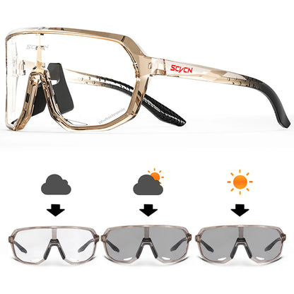 Hiking Eyewear Sports Glasses Cycling Glasses Fashion Sunglasses for Men MTB Bike Bicycle Sports UV400 Hunting Driving