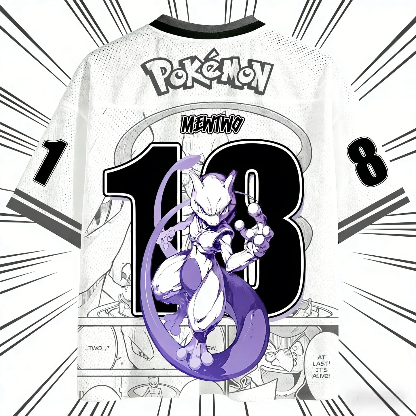 Summer 2026 Pokemon Series Themed Baseball Suit 3D Printed Breathable Quick Drying Short-sleeved T-shirt Adult Parent-child Top