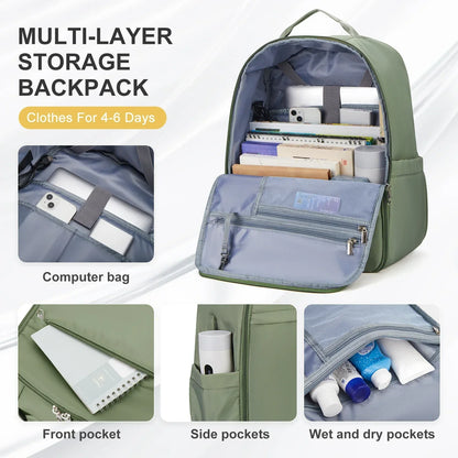 Easyjet Cabin Bag 45x36x20 Backpack, Travel Backpack Woman Ryanair with Aeroplane Backpack Hand Luggage Laptop Man Daypack