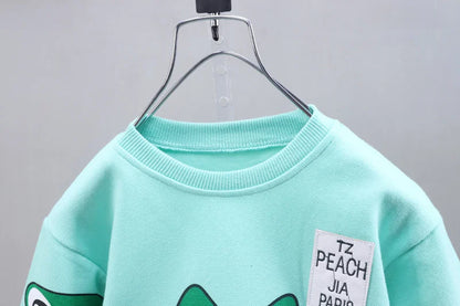 New Autumn Baby Girl Clothes Children Boys Cartoon T-Shirt Pants 2Pcs/Sets Toddler Casual Costume Infant Outfits Kids Tracksuits