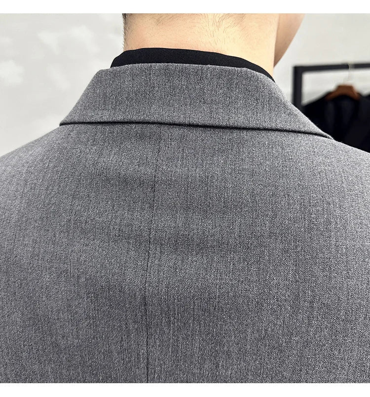 Jackets + Pants / Groom's Wedding Dress Best Fashion Mans Double -breasted Suit Blazer Trousers Male Formal Business Office Suit