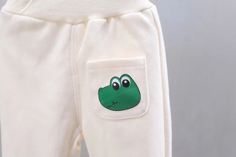 New Autumn Baby Girl Clothes Children Boys Cartoon T-Shirt Pants 2Pcs/Sets Toddler Casual Costume Infant Outfits Kids Tracksuits