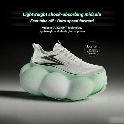 Flame Team 3.0 Men Running Shoes Carbon Plate Test-runner Stable Rebound Traction Male Racing Sneakers 672612233