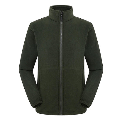 Men Polar Fleece Jackets Winter Windproof Thermal Soft Shell Jacket Outdoor Sports Hiking Camping Skiing Climbing Warm Coat