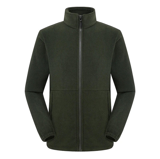 Men Polar Fleece Jackets Winter Windproof Thermal Soft Shell Jacket Outdoor Sports Hiking Camping Skiing Climbing Warm Coat