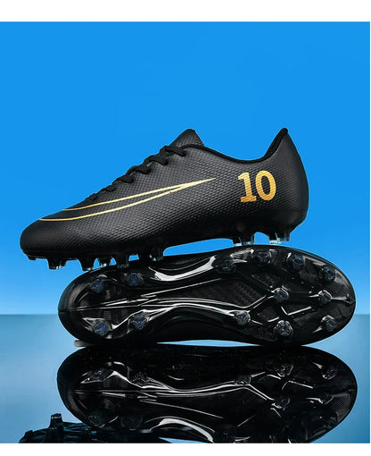 New Men Football Boots Sport Breathable Grass Professional Soccer Shoes High-quality Training Hot-selling Kids Unisex Students