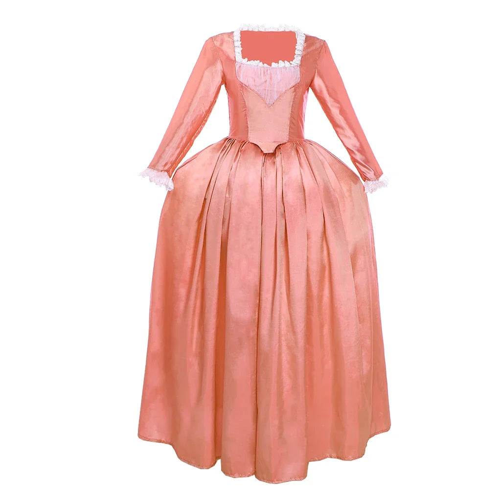 Musical Hamilton Peggy Elizabeth Angelica Cosplay Costume The Schuyler Sisters Colonial Ball Gown Dress for Women Girls Kids