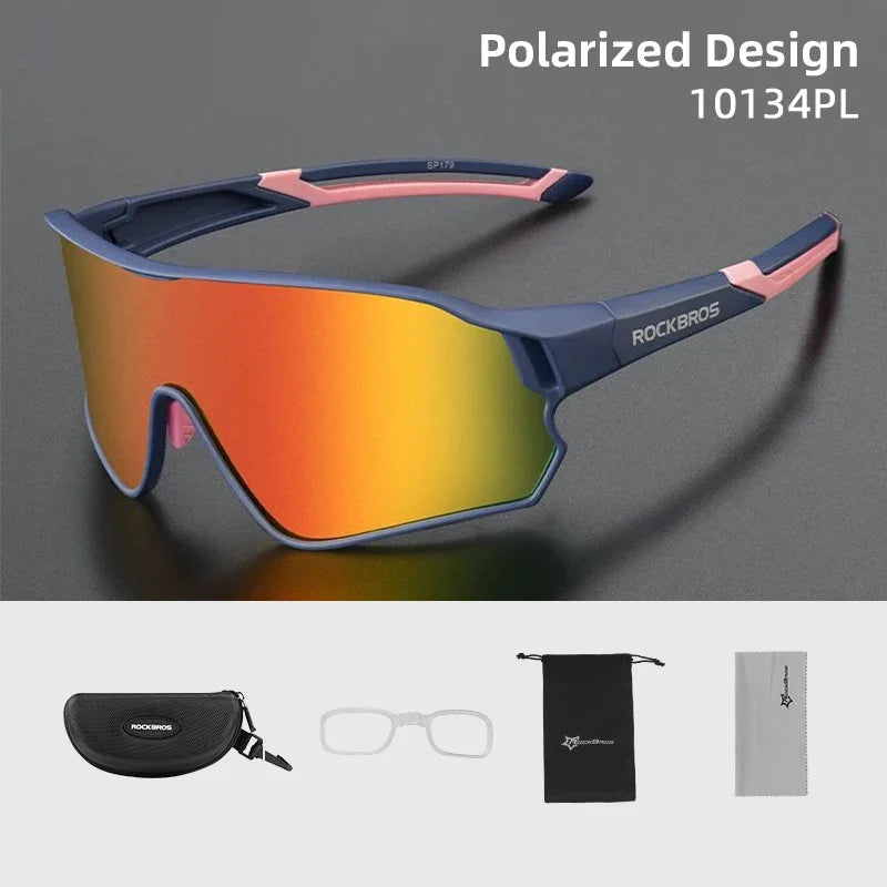 Polarized Glasses UV400 Sunglasses Sport Protection Glasses Bicycle Eyewear Outdoor Hiking Camping Golf Cycling Goggles