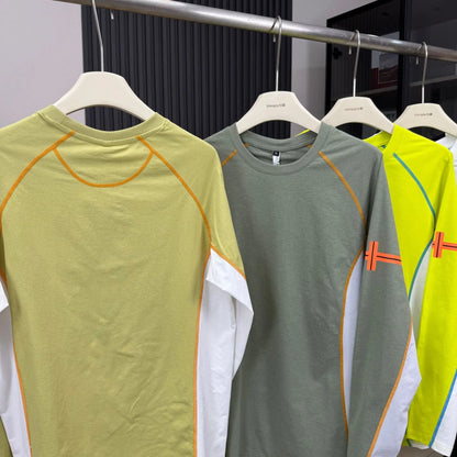 【High-Store Rated】Men's Long Sleeve Shirt, UPF 50+ Sun Protection & Lasting Antibacterial (150 Washes), Quick-Dry Breathable