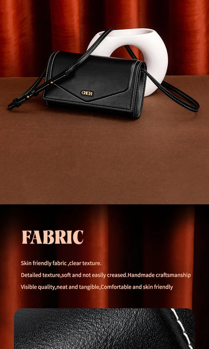 Magnetic Buckle Folding Small Square Bag Classic Women's 2026 Autumn Solid Color Simple New Single Shoulder Crossbody Bag
