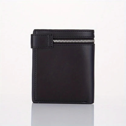 Sac à Main Rétro Punk Homme Nouveau 2025 Crâne Croix Portefeuille Pochette Chaîne Rivets Porte-cartes Vintage Rocker Multi-fonctions Mini Portefeuille
