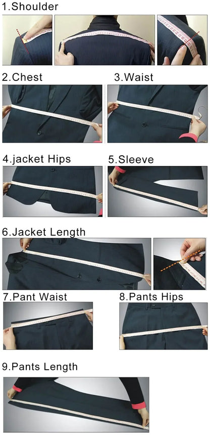 Double Breasted Wedding Suits for Men Asymmetrical Neck Slim Fit Groom Tuxedo 2 Pieces Custom Made Jacket Pants Formal Set