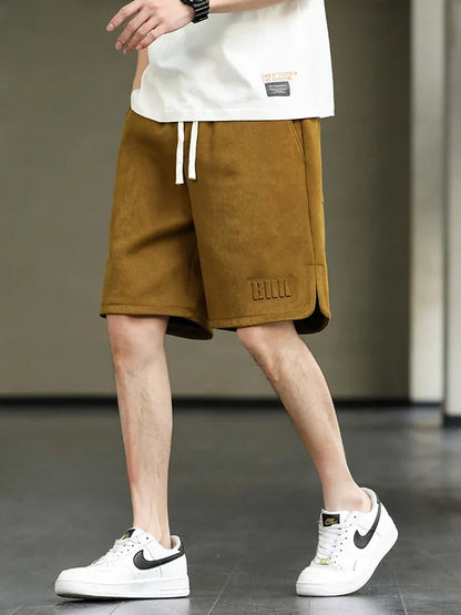 2024 New Summer Men's Shorts Drawstring Baggy Sweatshorts Male Wide Short Pants Sweatpants Streetwear Plus Size 8XL