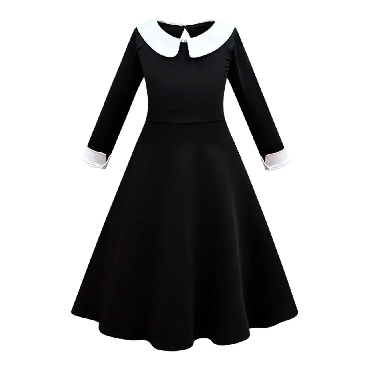 Wednesday Cosplay For Girls Costume Movie Addams Dresses for Girl Kids Mesh Party Dresses Halloween Carnival Costumes 4-12Yrs