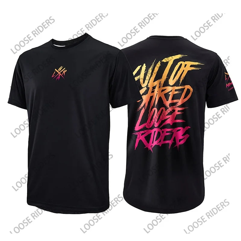 2026 Motocross Jersey Loose Rider Shirt Enduro MTB Downhill Jersey BMX MX Bicycle DH Maillot Ciclismo Hombre Jersey