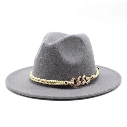 Fascinator White Fedora Hats For Women 59-61CM Big Size Men Party Church Wedding Cap Panama Felt Jazz Hats Gorras