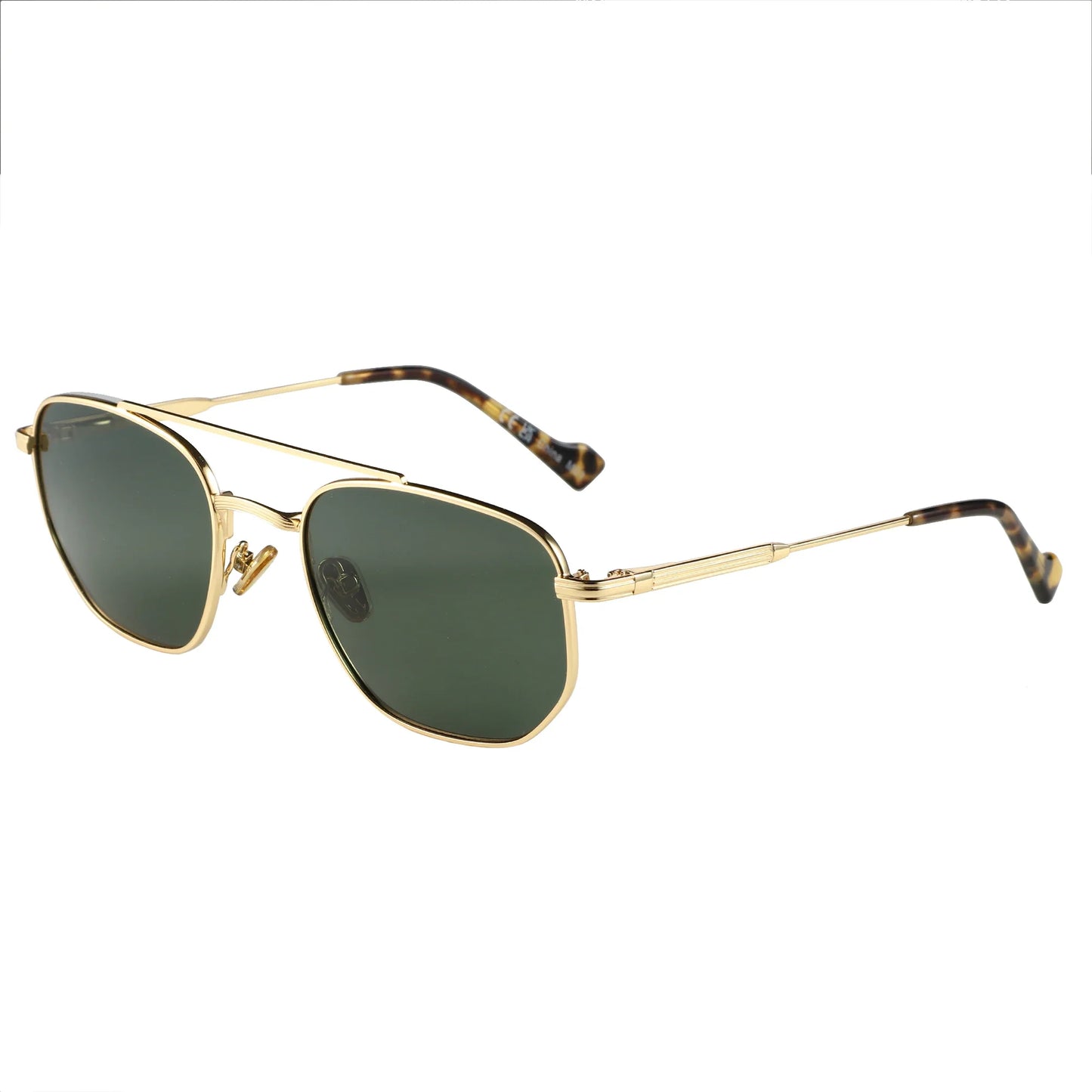 Fashion Uv400 Protect Sunglasses Men Women Trendy Double Bridge Pilot Polarized Sun Glasses Goggles Shades