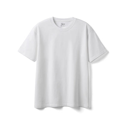 2026 Summer New Oversize 310gsm 100% Cotton T-shirts Men Quality Breathable Solid Color Comfortable Tops