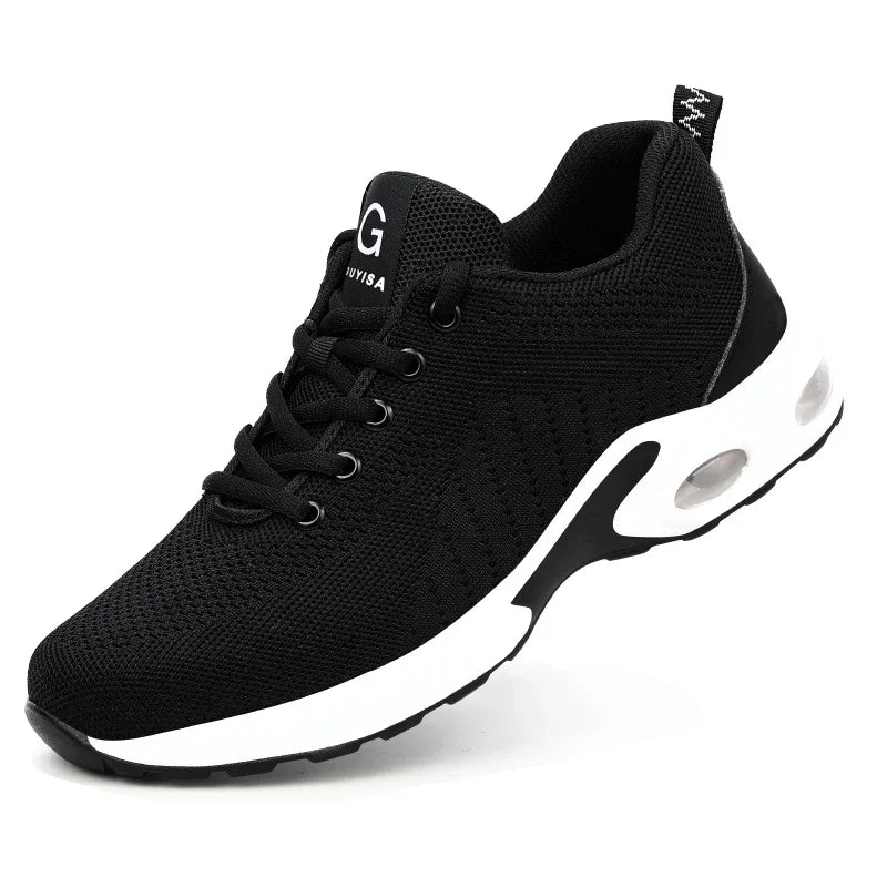 35-50 Air Cushion Working Shoes For Men Anti-Smashing Steel Toe Puncture Proof Construction Safety Shoes Sneakers Male Footwear