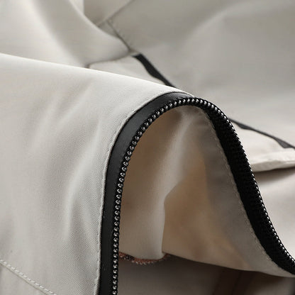 Fashion Men's Casual Windbreaker Jackets Hooded Jacket Man Waterproof Outdoor Soft Shell Winter Coat Clothing Warm Plus Size