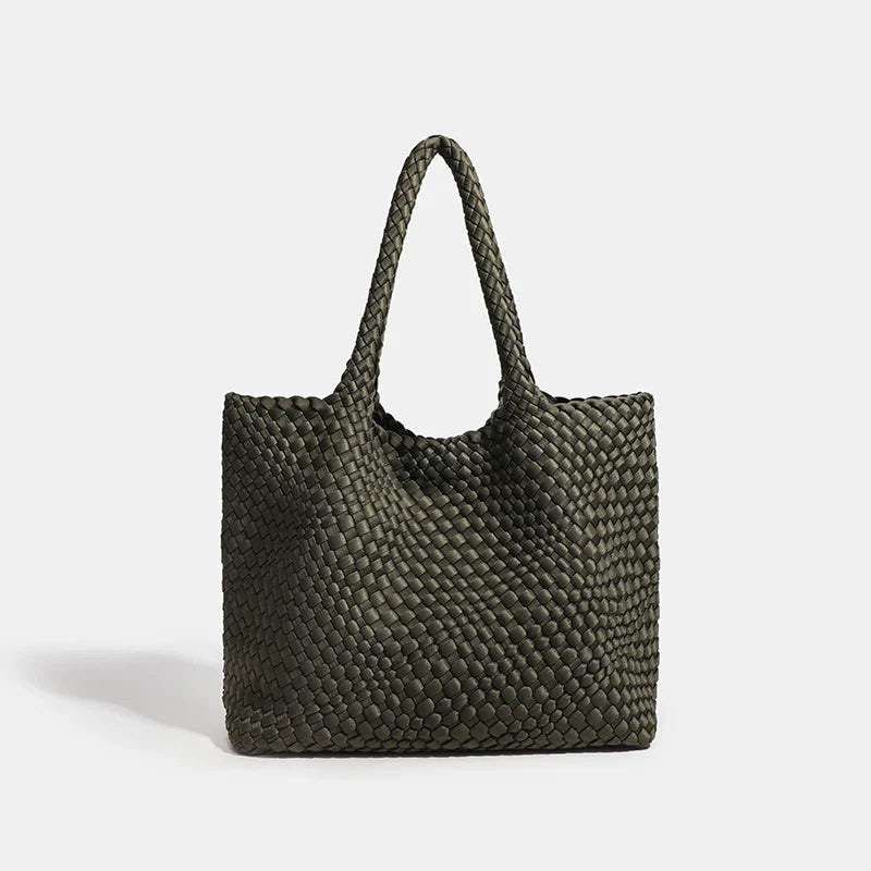 Women's bag Premium Handwoven Nylon Shoulder Bag with Luxurious Finish Women Shoulder Bags