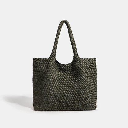 Women's bag Premium Handwoven Nylon Shoulder Bag with Luxurious Finish Women Shoulder Bags