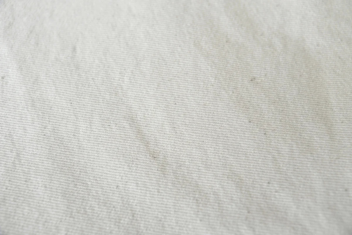 Mens Jeans Selvedge Denim White Jeans Regular Fit hight Rise  14 Oz One Wash