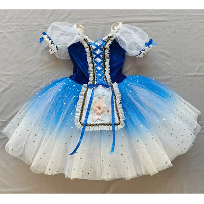 Girls' Ballet Skirt, Dance Skirt, Children's Ballet Skirt, Campus Dance Programs, Collective Stage Performance Costumes