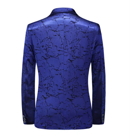 2026 New Men Business Social Suit Jacket Summer Male Single Breasted Thin Dress Male Jacquard Blazers Coats