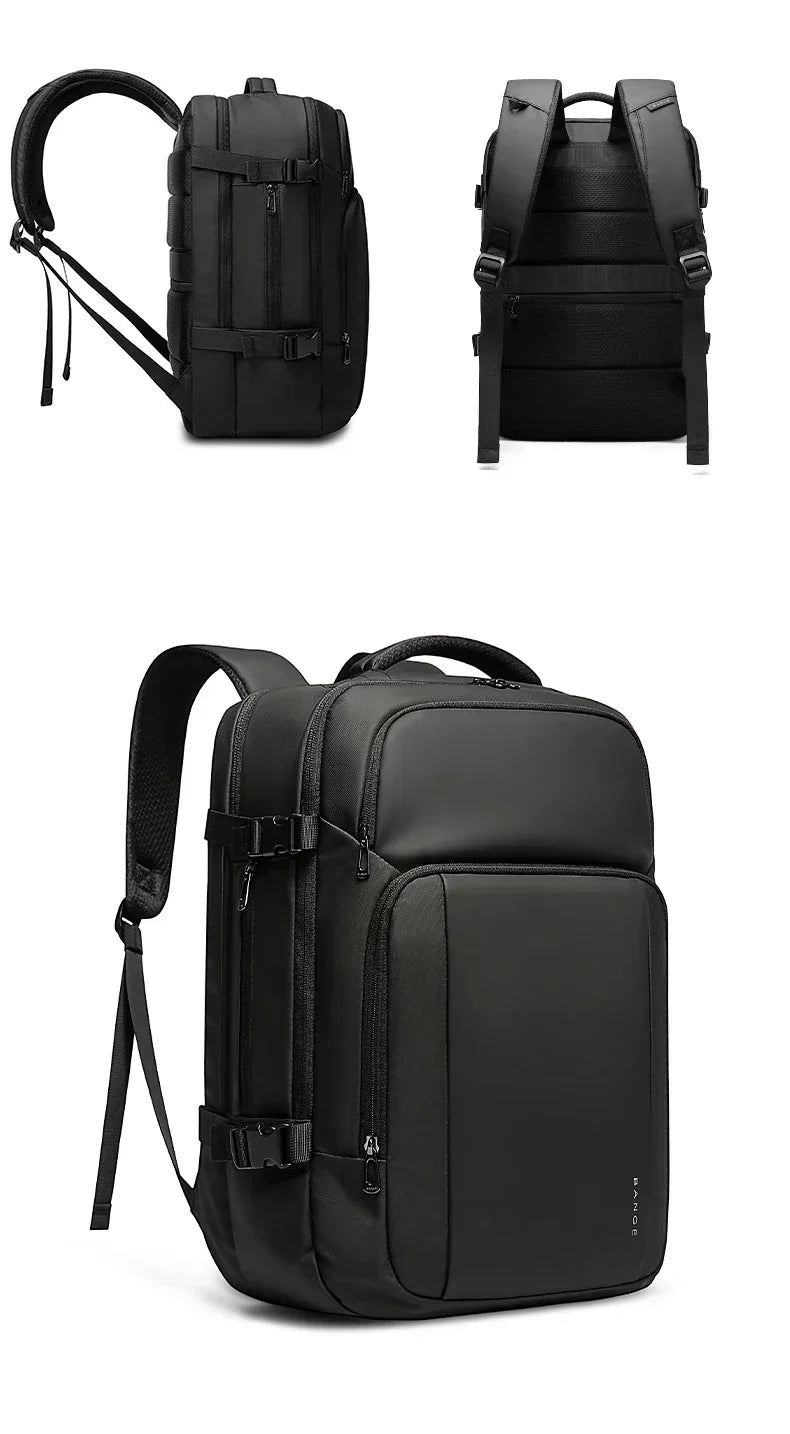 New Design Large Capacity Oxford Men 15.6 inch Laptop Backpack Softback Business Waterproof Backpacks with USB Charing