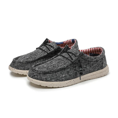 Plus Size Men's Solid Color Breathable Slip On Classic Loafer Shoes Comfy Casual Durable Lightweight Walking Shoes